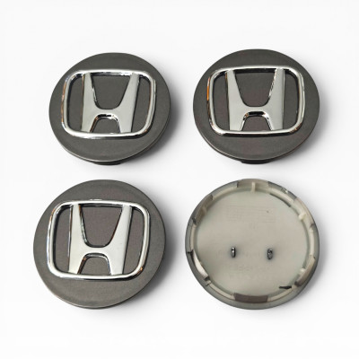 Ковпачки (заглушки) у диски сірі Honda 69,4\64мм, 44732-SX0-J010